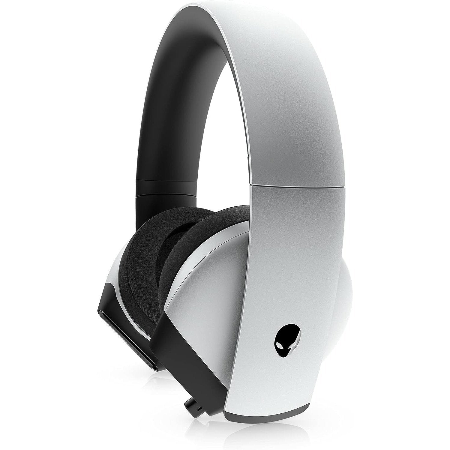 Alienware 7.1 PC Gaming Headset AW510H (Lunar Light): 50 mm Hi-Res Drivers - Noise Cancelling Mic - Multi Platform Compatible (PS4, Xbox One, Switch) via 3.5 mm Cable