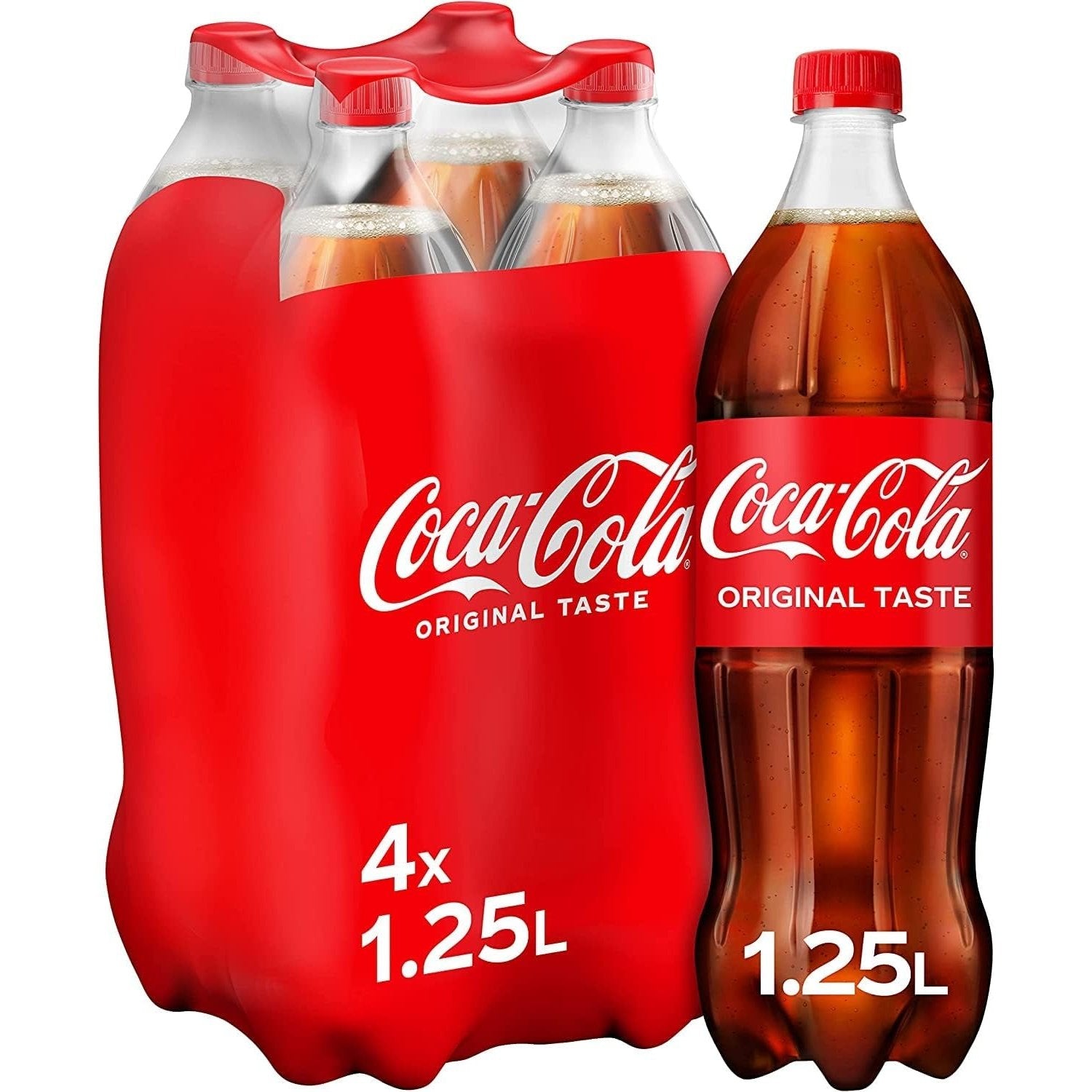 Coca-Cola Original Taste 4 x 1.25 Litre