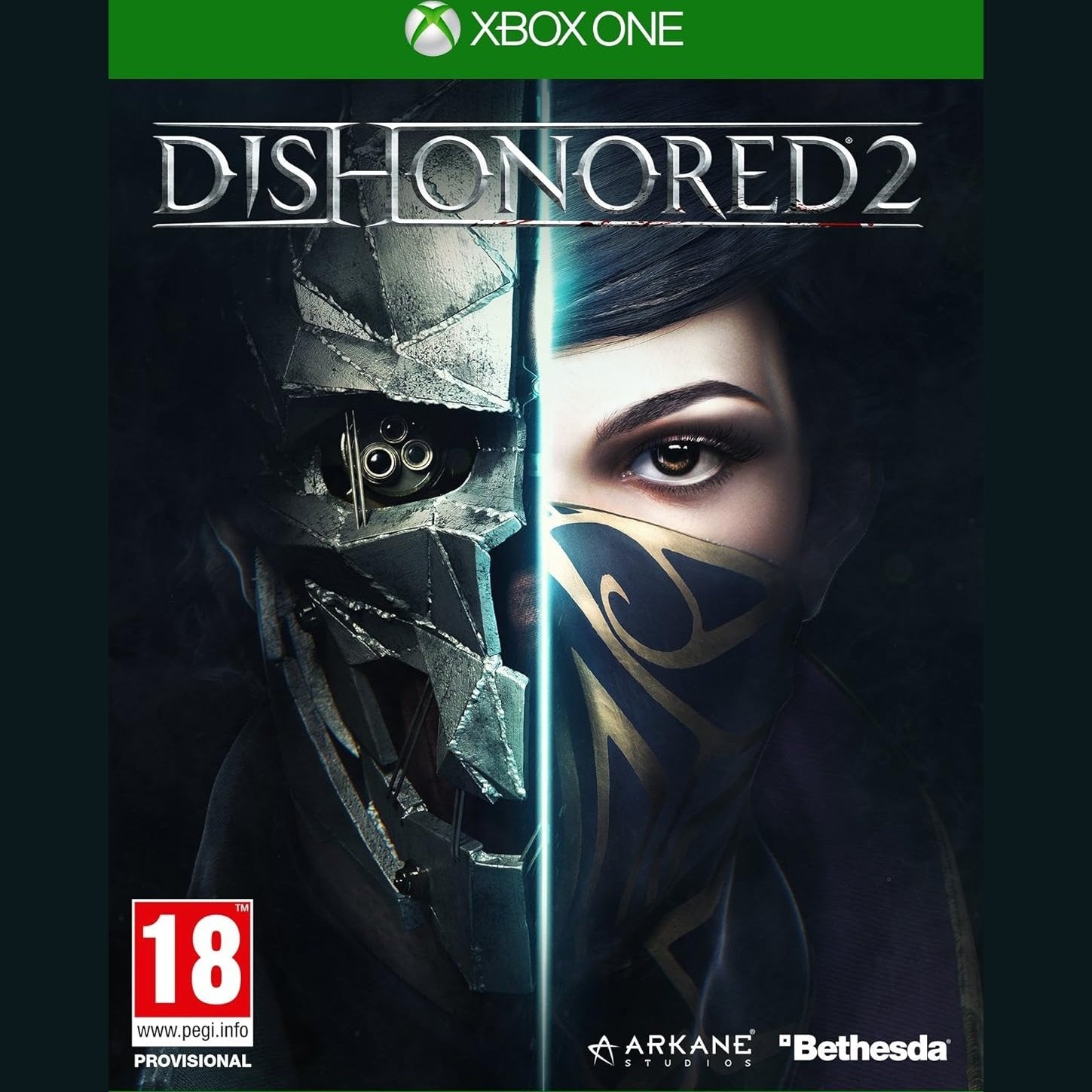 Dishonored 2 (Xbox One) Disc - Mint Condition