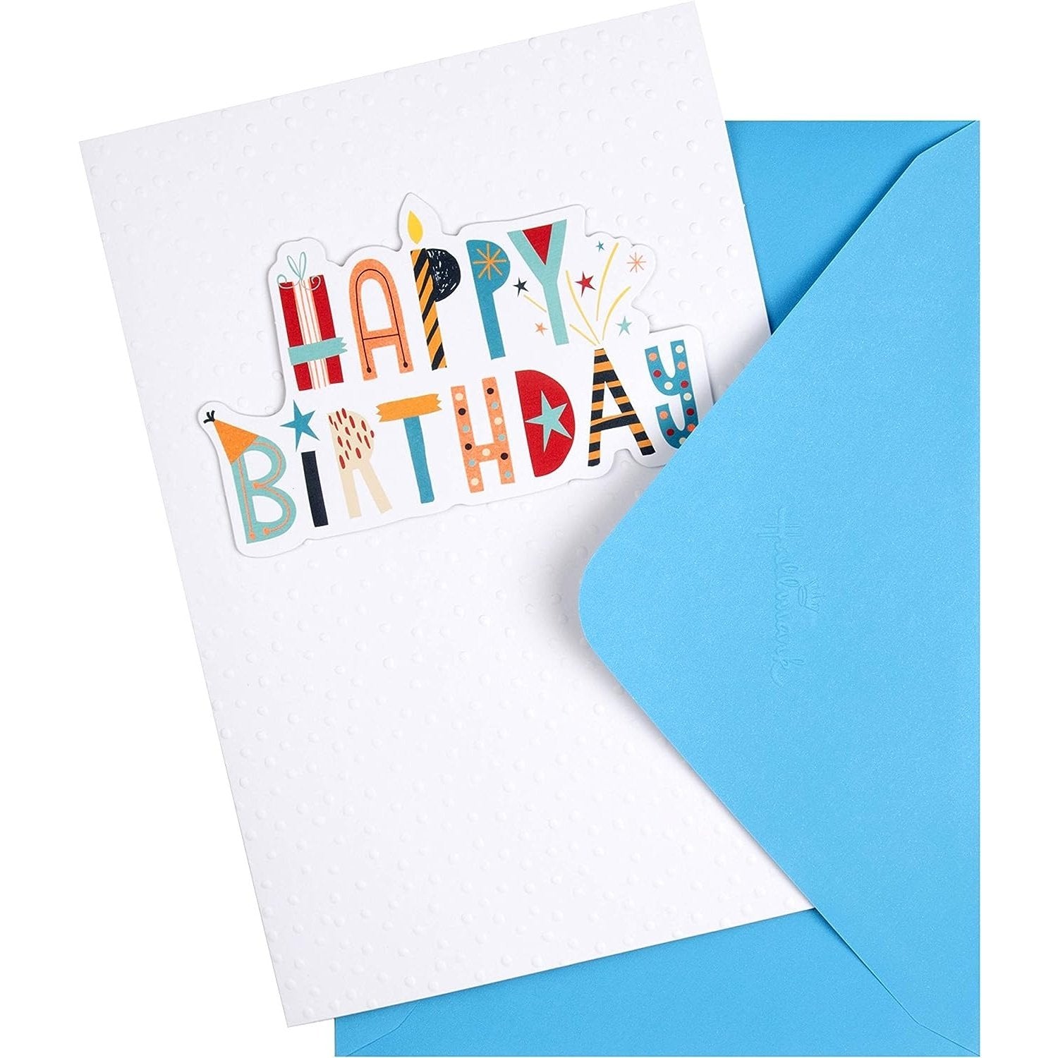Birthday Card - Contemporary Polka Dot Design
