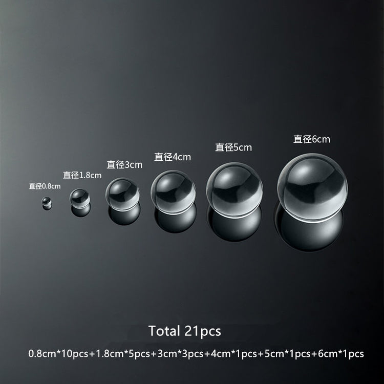 Acrylic Transparent Geometry Photography Props Scene Round Cylindrical Spherical Square Cosmetic Jewelry Props - Azbrowse