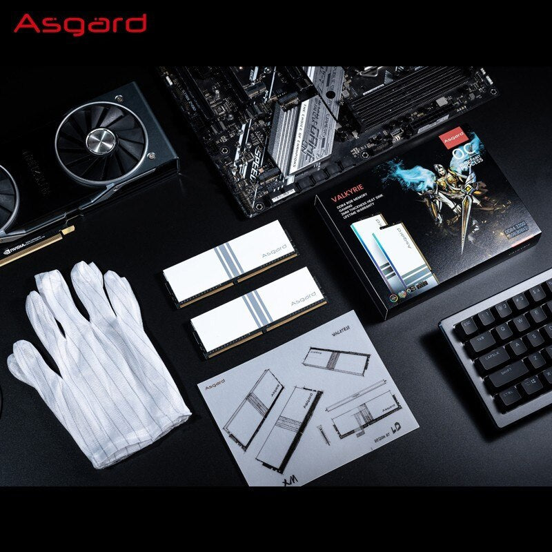 Asgard Valkyrie V5 series RGB RAM 16gb PC Memory RAM Memoria  Computer Desktop DDR4 PC4 8gb*2 16gb  3200mHZ 3600Mhz DIMM  RGB - Azbrowse