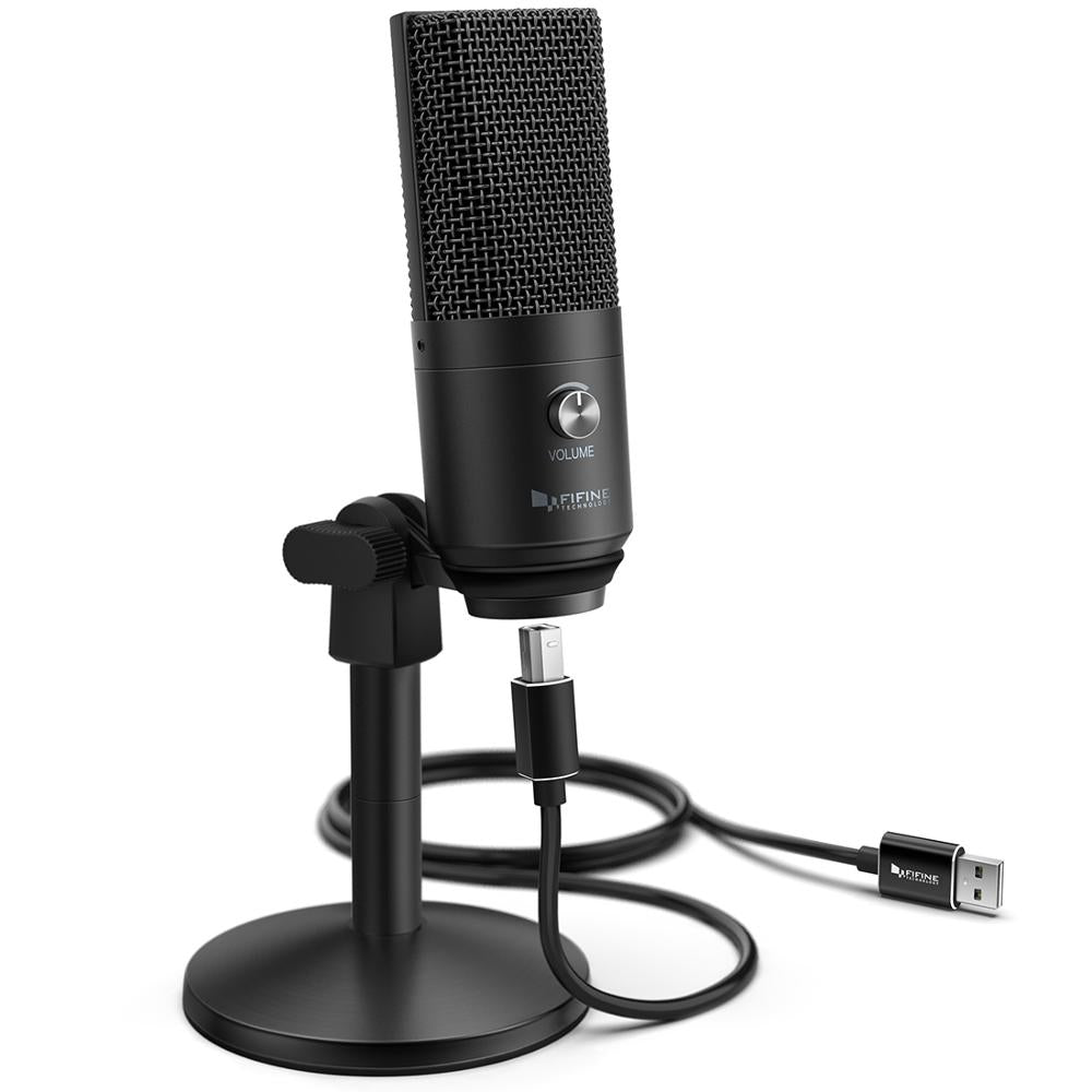 FIFINE USB Microphone for laptop and Computers for Recording Streaming Voice overs Podcasting for Audio&Video K670 - Azbrowse