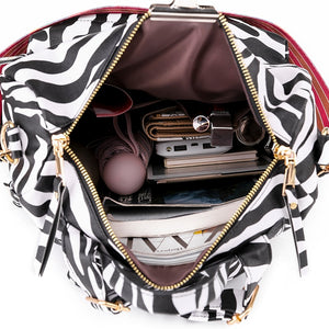 Retro Large Backpack Women PU Leather Rucksack Women's Knapsack Travel Backpacks Shoulder School Bags Mochila Back Pack XA96H - Azbrowse