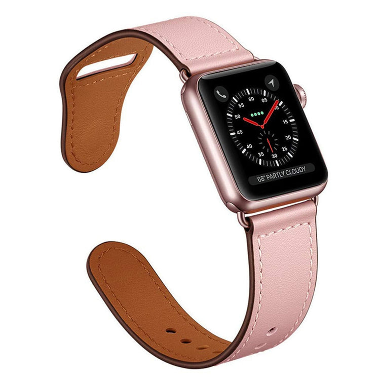 Strap for apple watch band 44mm 45mm 40mm iwatch 38mm 42 leather belt smartwatch bracelet apple watch serie 6 SE 4 3 7 41mm ban - Azbrowse