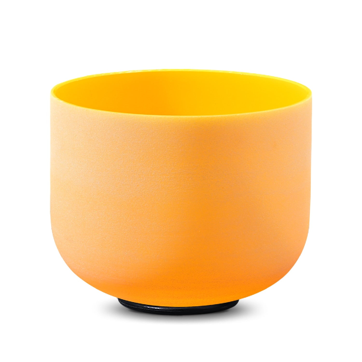 CVNC Full Color 1pc 8" C/D/E/F/G/A/B Note Frosted Quartz Crystal Singing Bowl for Meditation Sound Healing with Free Mallet