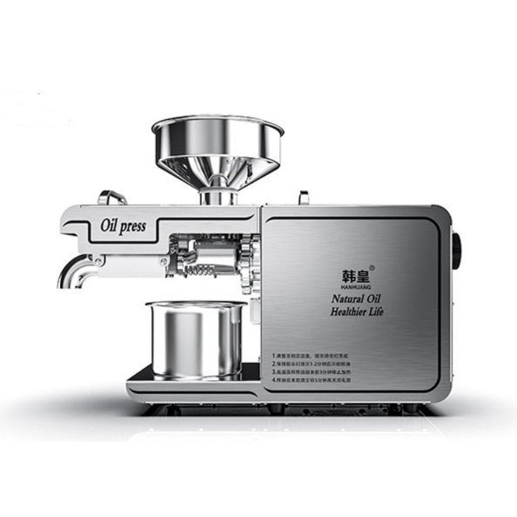 110/220V Stainless steel Household Commercial Oil Press machine , Cold press Linseed oil extrator presser Oil machine marker