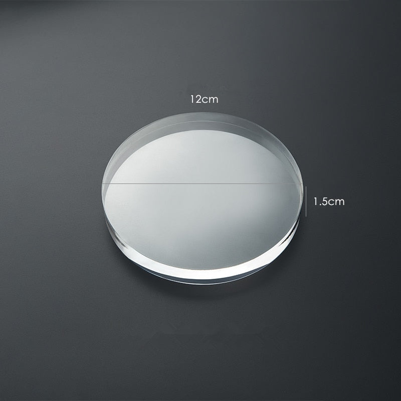 Acrylic Transparent Geometry Photography Props Scene Round Cylindrical Spherical Square Cosmetic Jewelry Props - Azbrowse