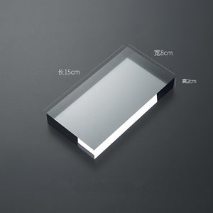 Acrylic Transparent Geometry Photography Props Scene Round Cylindrical Spherical Square Cosmetic Jewelry Props - Azbrowse