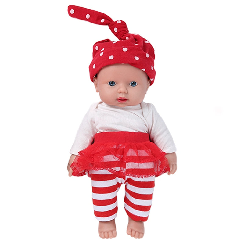 IVITA WG1505 30cm 1100g 100% Full Body Silicone Reborn Baby Doll Realistic Baby Toys Soft Bebe Dolls for Children Christmas Gift