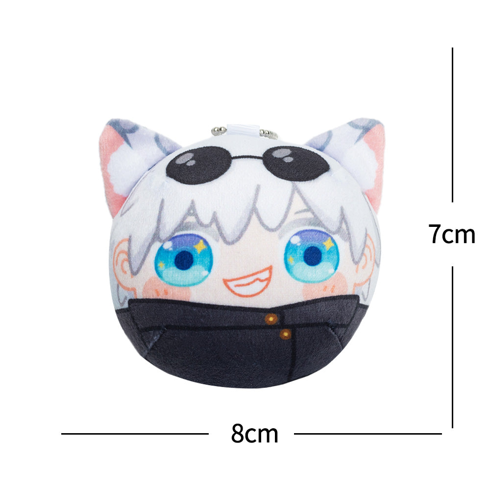 Jujutsu Kaisen Anime Keychain Yuji Itadori Gojo Satoru Fushiguro Megumi Cartoon Key Rings Bags Pendants Gifts For Girls Boys - Azbrowse