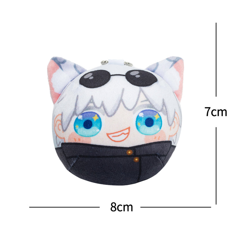 Jujutsu Kaisen Anime Keychain Yuji Itadori Gojo Satoru Fushiguro Megumi Cartoon Key Rings Bags Pendants Gifts For Girls Boys - Azbrowse