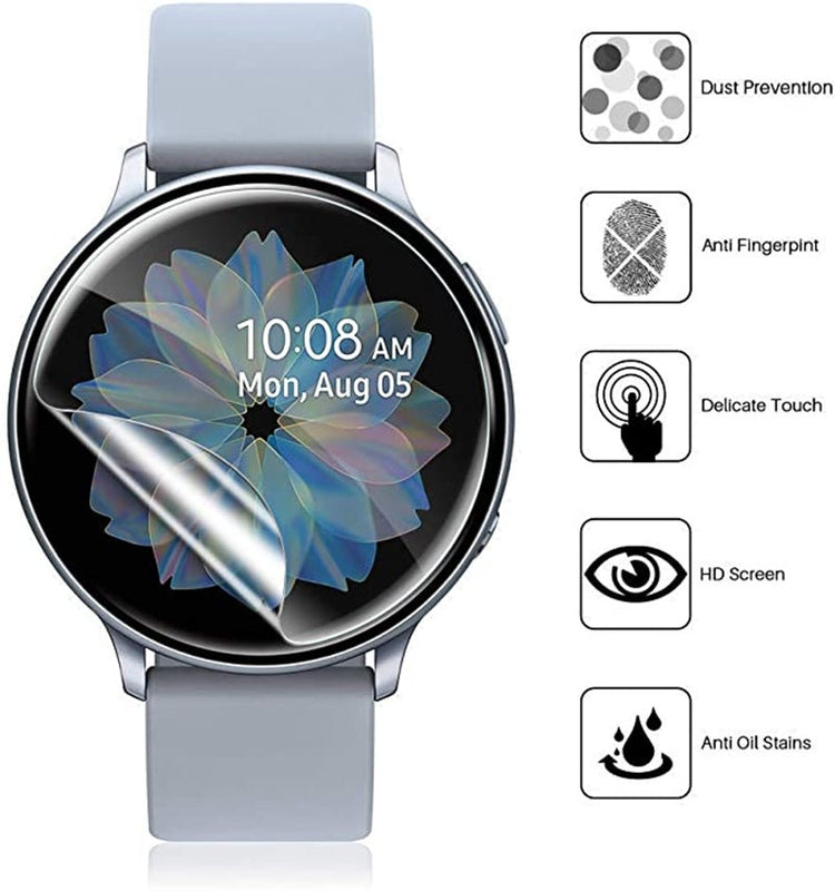 Screen Protector For Samsung Galaxy Watch 4/4 Classic 42mm 46mm Active 2 40mm 44mm Soft Film Cover For Galaxy Watch 3 41mm 45mm - Azbrowse