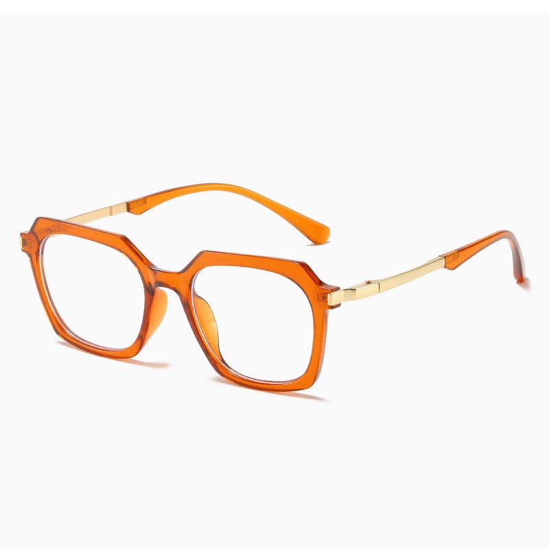 YOOSKE TR90 Blue Light Blocking Glasses Men Fashion Jelly Square Eyeglasses Frames Women Computer Lens Radiation Protection - Azbrowse