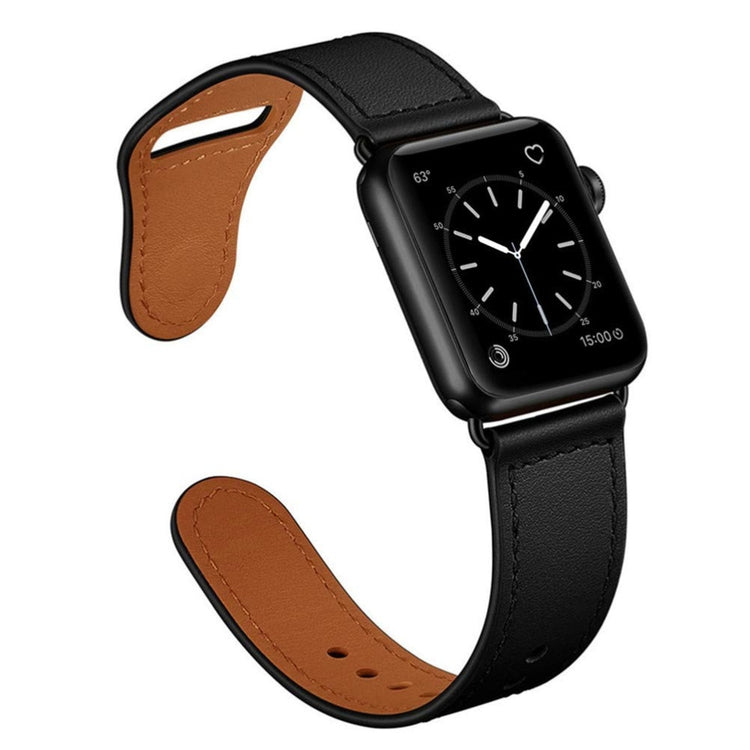 Strap for apple watch band 44mm 45mm 40mm iwatch 38mm 42 leather belt smartwatch bracelet apple watch serie 6 SE 4 3 7 41mm ban - Azbrowse