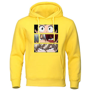 Men's Hoodies My Hero Academia Anime Sweatshirts Quality Streetwear Male Pullovers Tracksuit Fleece Warm Casual Hoodie Clothing - Azbrowse