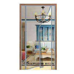 Summer Magnetic Curtains Screen Mesh On The Door Mosquito Net Anti Fly Insect Door Mesh Automatic Closing Size Can Be Customized - Azbrowse