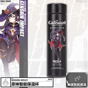 Anime Game Genshin Impact Venti Paimon Klee Diluc Qiqi Keqing Stainless Steel Vacuum Cup Thermos Cup Water Bottle Xmas Gift - Azbrowse