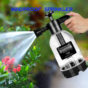 2L Hand Pump Foam Sprayer with 3 Types of Nozzle Hand Pneumatic Foam Cannon Snow Foam Car Wash Spray Bottle Car Window Cleaning - Azbrowse
