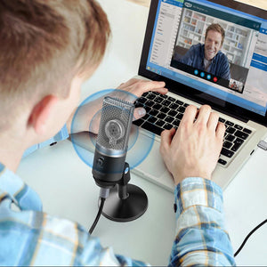 FIFINE USB Microphone for laptop and Computers for Recording Streaming Voice overs Podcasting for Audio&Video K670 - Azbrowse