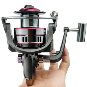 GHOTDA 5.2:1 Fishing Reel 1000-7000 Series Spinning Reel 12KG Max. Drag Carp Fishing Tackles - Azbrowse