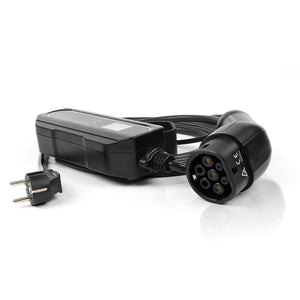 EV Charger Type 2 6A 16A for Electric Vehicle Portable EVSE Charging Cable 5m EU Plug J1772 IEC62196-2 - Azbrowse