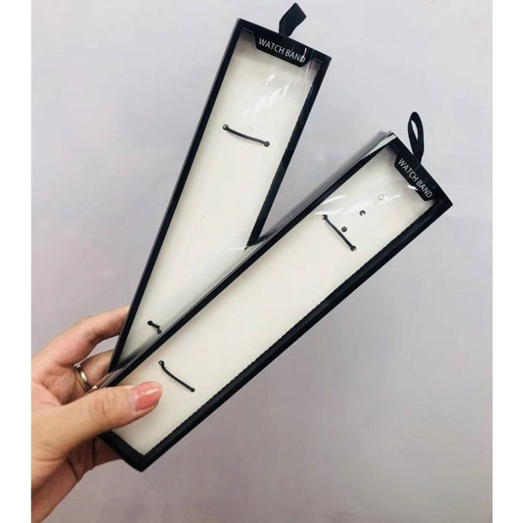 Simple Portable Strap Box Case for Apple Watch Band Paper Pack Box 38/40/42/44MM for Series Leather Silicone Nylon Milanese Band - Azbrowse