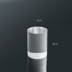 Acrylic Transparent Geometry Photography Props Scene Round Cylindrical Spherical Square Cosmetic Jewelry Props - Azbrowse
