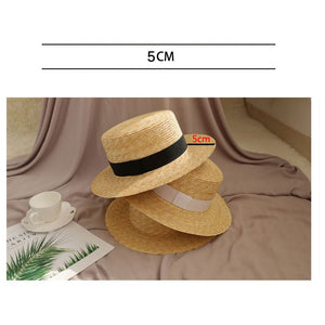 2020 Summer Women Wide Brim Straw Hat Fashion Chapeau Paille Lady Sun Hats Boater Wheat Panama Beach Hats Chapeu Feminino Caps - Azbrowse