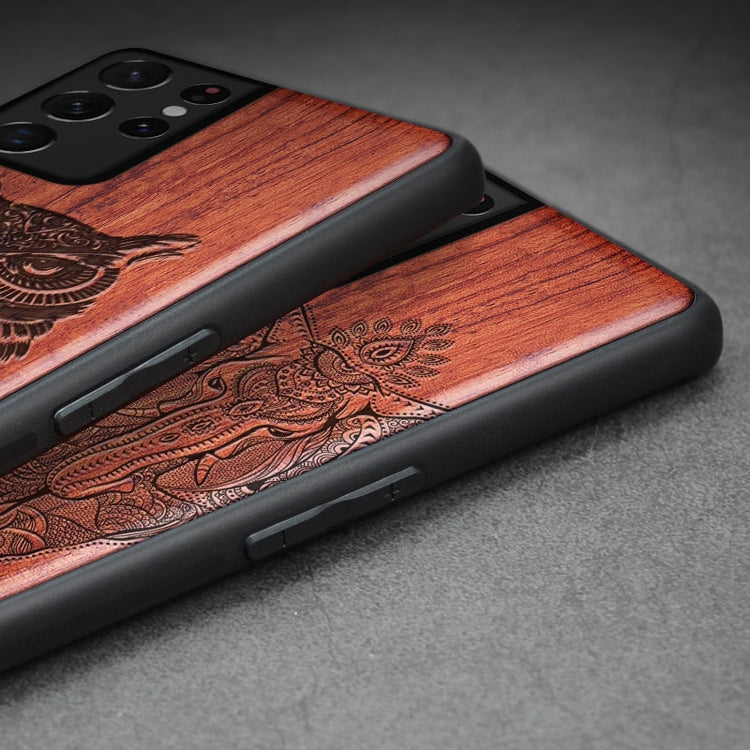 For Samsung Galaxy S21 Ultra Case Boogic Original Wood funda S21 S21+ Wood Cover Phone Case For Samsung S21 Ultra - Azbrowse