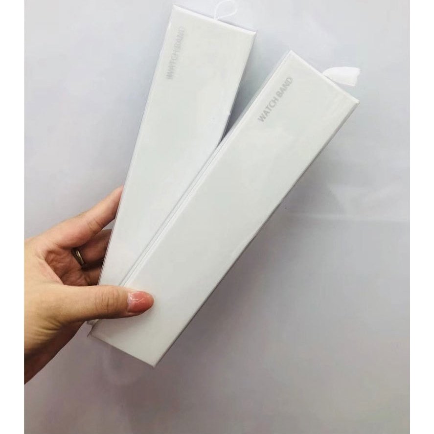 Simple Portable Strap Box Case for Apple Watch Band Paper Pack Box 38/40/42/44MM for Series Leather Silicone Nylon Milanese Band - Azbrowse