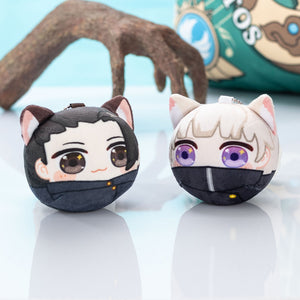 Jujutsu Kaisen Anime Keychain Yuji Itadori Gojo Satoru Fushiguro Megumi Cartoon Key Rings Bags Pendants Gifts For Girls Boys - Azbrowse