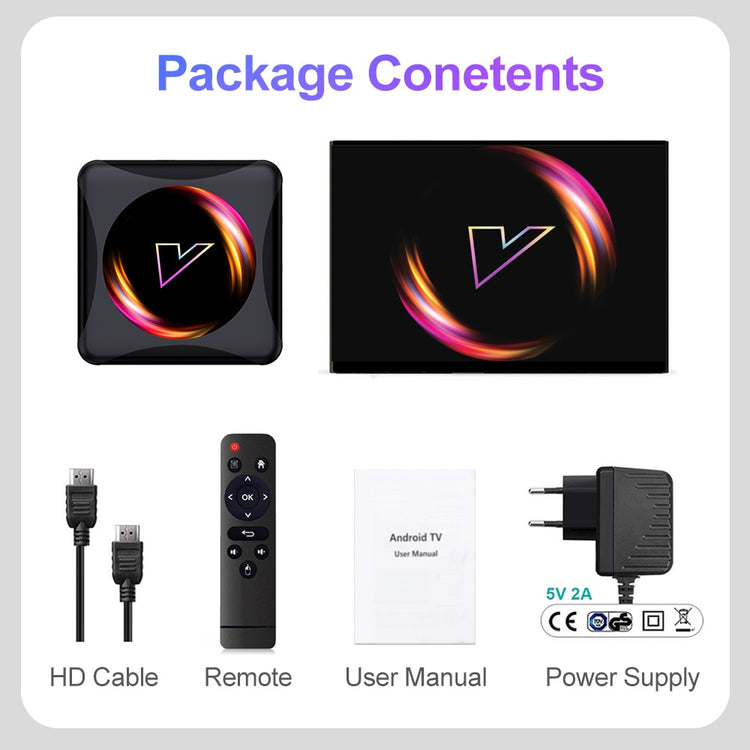VONTAR Z5 Smart TV Box Android 11 Android 10 4G 64GB 32GB RK3318 1080p 4K BT Media player TVBOX Set Top Box 2GB16GB - Azbrowse