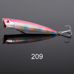 NOEBY Topwater Popper Fishing Lures 140mm 40g Saltwater Artificial Hard Baits for Sea Fishing Lure - Azbrowse