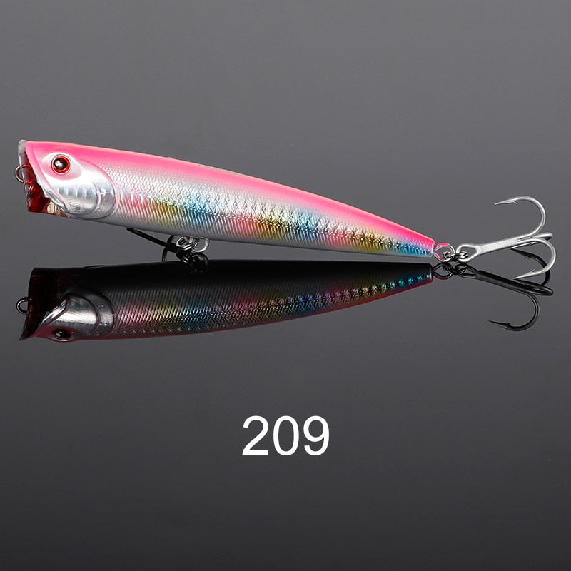 NOEBY Topwater Popper Fishing Lures 140mm 40g Saltwater Artificial Hard Baits for Sea Fishing Lure - Azbrowse