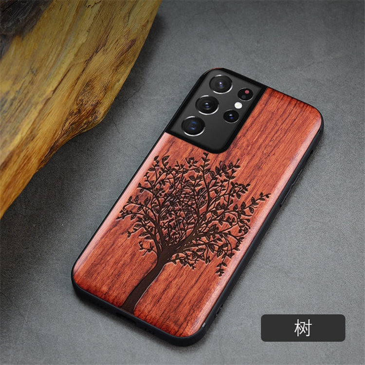 For Samsung Galaxy S21 Ultra Case Boogic Original Wood funda S21 S21+ Wood Cover Phone Case For Samsung S21 Ultra - Azbrowse