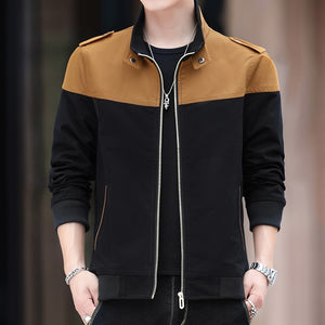 CHAIFENKO Fashion Men Bomber Jacket Casual Thin Slim Baseball Jackets Men Streetwear Hip Hop Windbreaker Zipper Jacket Coat Male - Azbrowse