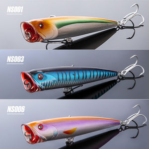 NOEBY Topwater Popper Fishing Lures 140mm 40g Saltwater Artificial Hard Baits for Sea Fishing Lure - Azbrowse