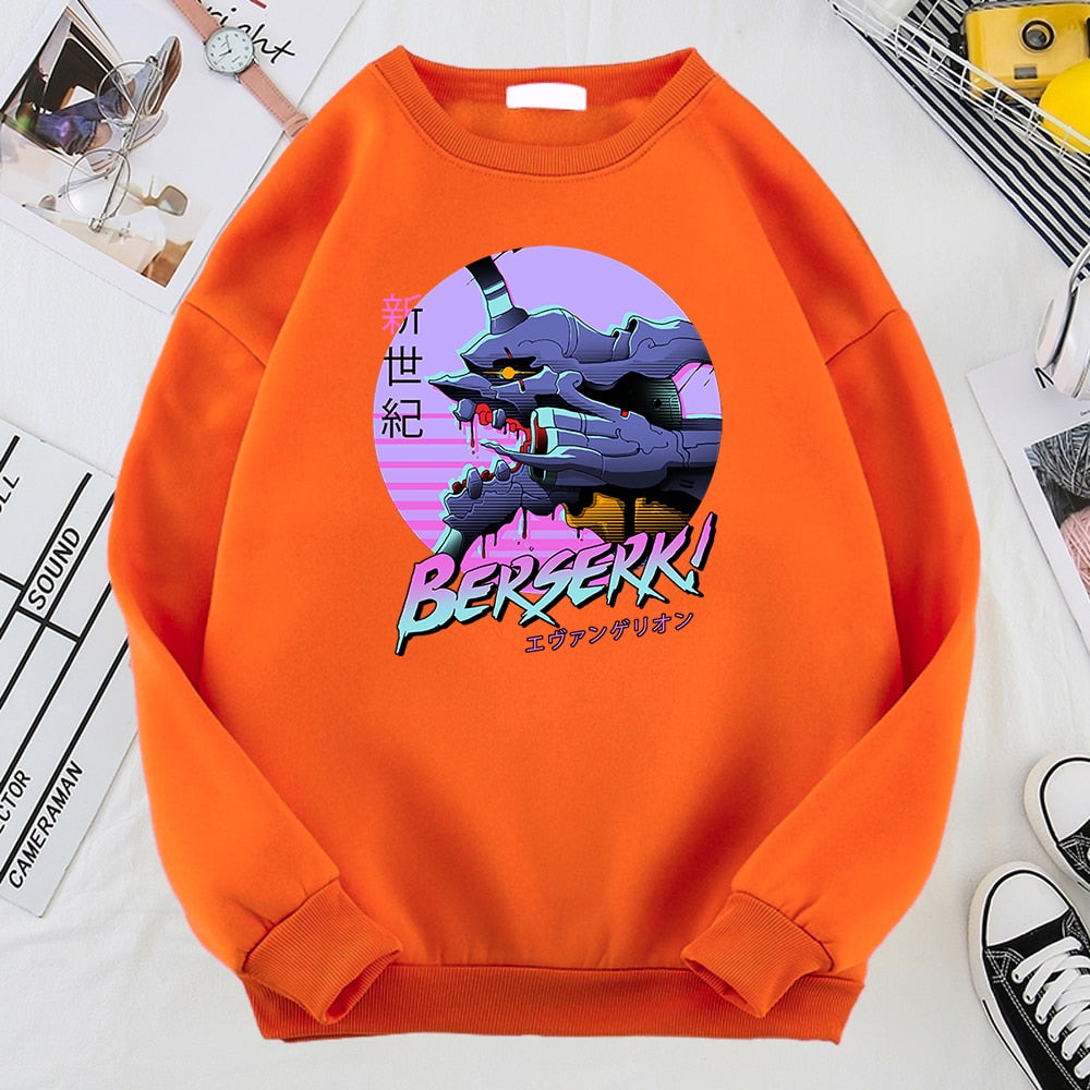 New Century Berserk Hip Hop Creative Print Sweatshirt Casual Men Sweatshirts Loose Hot Sale Hoodie Oversized Cute For Men Hoody - Azbrowse