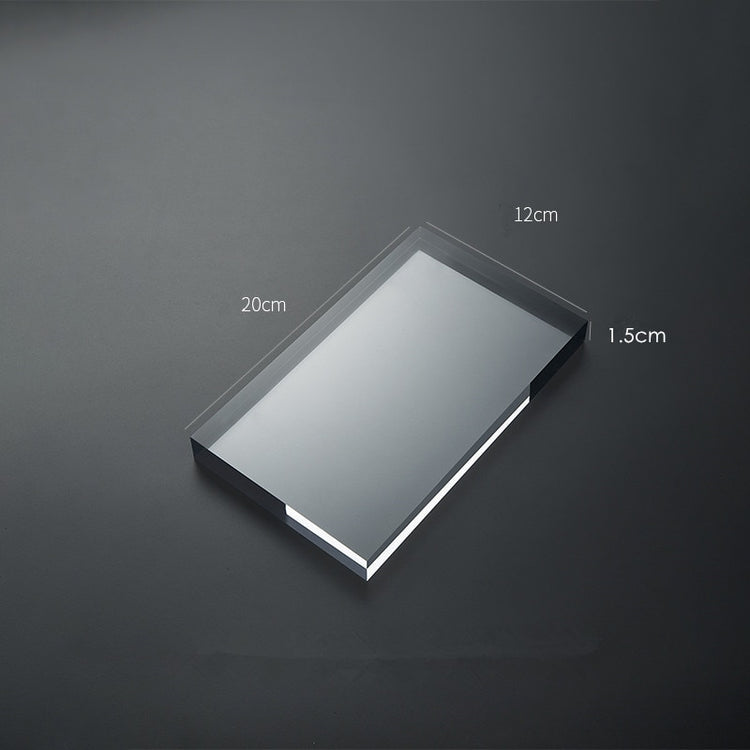 Acrylic Transparent Geometry Photography Props Scene Round Cylindrical Spherical Square Cosmetic Jewelry Props - Azbrowse