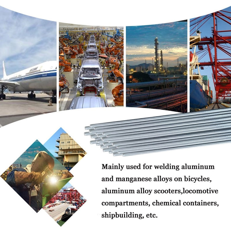 Low Temperature Easy Melt Aluminum Welding Rods Weld Bars Cored Wire 2mm Rod Solder for Soldering Aluminum No Need Solder Powder - Azbrowse