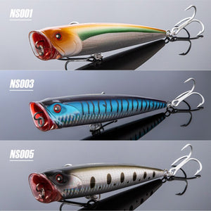 NOEBY Topwater Popper Fishing Lures 140mm 40g Saltwater Artificial Hard Baits for Sea Fishing Lure - Azbrowse