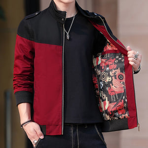 CHAIFENKO Fashion Men Bomber Jacket Casual Thin Slim Baseball Jackets Men Streetwear Hip Hop Windbreaker Zipper Jacket Coat Male - Azbrowse