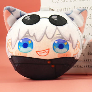 Jujutsu Kaisen Anime Keychain Yuji Itadori Gojo Satoru Fushiguro Megumi Cartoon Key Rings Bags Pendants Gifts For Girls Boys - Azbrowse