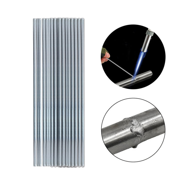 Low Temperature Easy Melt Aluminum Welding Rods Weld Bars Cored Wire 2mm Rod Solder for Soldering Aluminum No Need Solder Powder - Azbrowse
