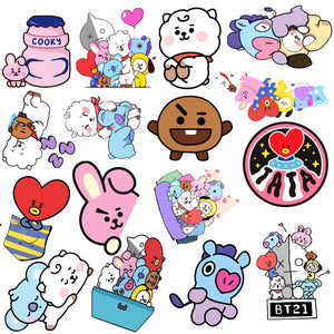 10/30/50PCS Cute Animal Sticker Computer Phone Water Cup Sticker Waterproof Sticker Wholesale - Azbrowse