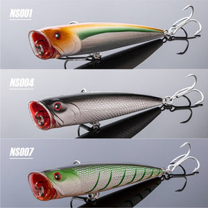 NOEBY Topwater Popper Fishing Lures 140mm 40g Saltwater Artificial Hard Baits for Sea Fishing Lure - Azbrowse