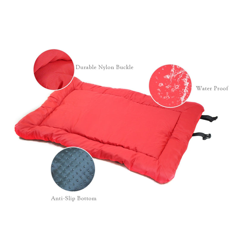 Portable Big Dog Bed Foldable Puppy Kennel Sofa Bench Cushion Waterproof Outdoor Pet Couch Mat Beds For Small Large Dogs - Azbrowse