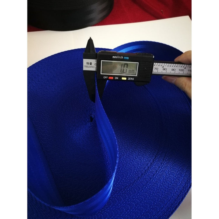 Blue 3M-30M car modified seat belt webbing 3C standard certified child safety belt car accessories - Azbrowse