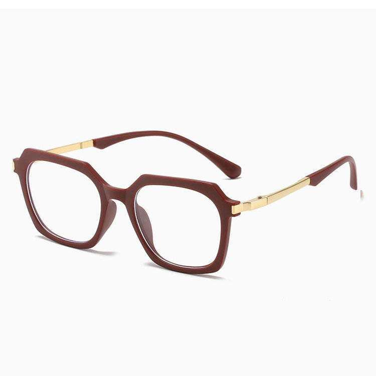 YOOSKE TR90 Blue Light Blocking Glasses Men Fashion Jelly Square Eyeglasses Frames Women Computer Lens Radiation Protection - Azbrowse